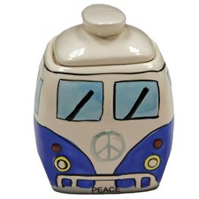 Campervan Sugar Pot - Blue