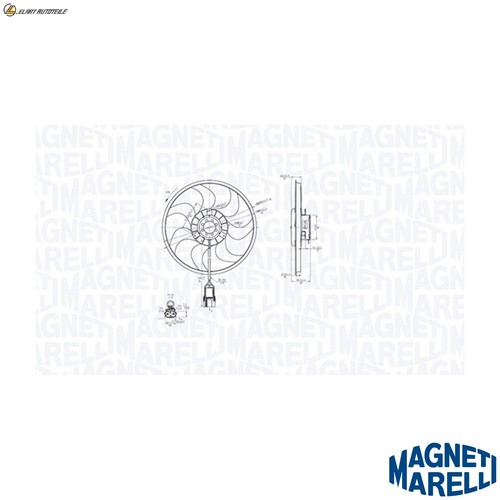 Engine cooling fan - engine,