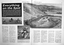 Old Vintage Print Motor Cycle Magazine 1967 Triumph Lucas Keown Norman 20th