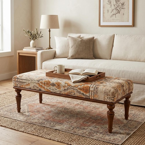 Handmade ottoman bench turkish - handmade,
