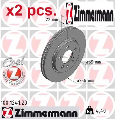 Pcs rear brake disc set - brake,