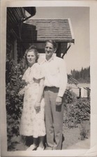 1942 photo couple log - photo, by