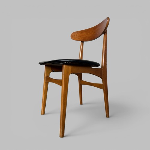 Vintage teak dining chairs - vintage,