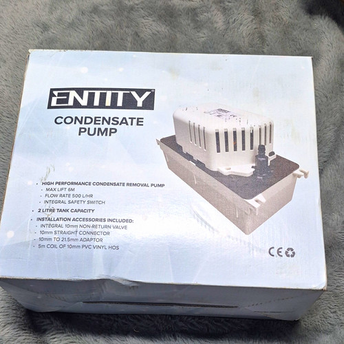 Entity condensate pump 230v - condensate,