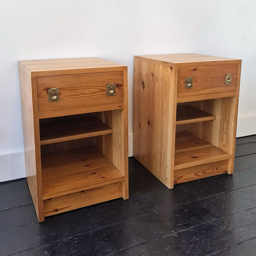 Pair vintage modernist - of,