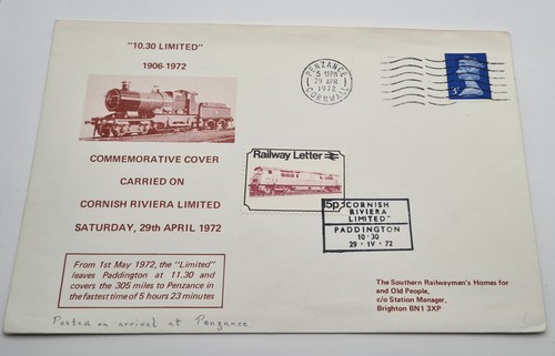 1972 limited cornish - "10.30,