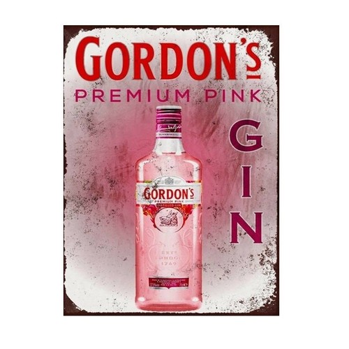 Gordon pink gin - pink, wall