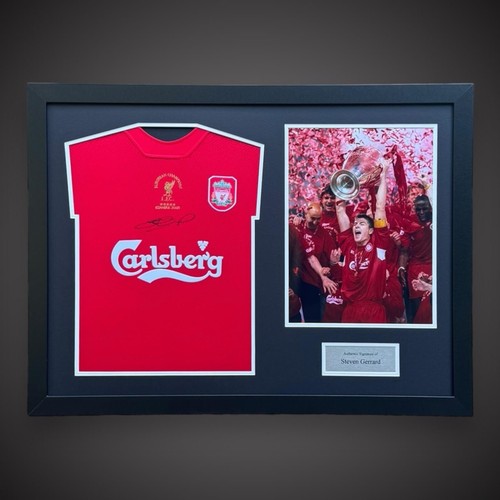 Steven gerrard hand signed - gerrard,