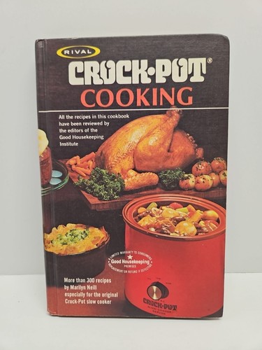 1975 cookbook vtg - cookbook, crock
