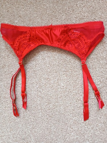 Ann summers red - ann, suspender