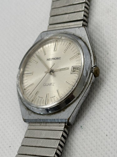 Vintage heltronic quartz mens - heltronic,
