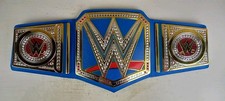 WWE UNIVERSAL CHAMPION Blue Wrestling Kids Roleplay Replica Title Belt Mattel
