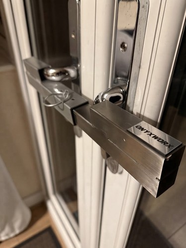 Patio door security - patio, lock