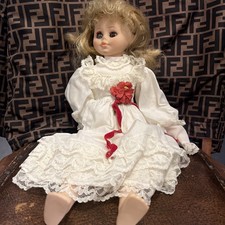 Vintage Doll 1970s z Italy Made In Italy Fully Dressed 10 inches Tall