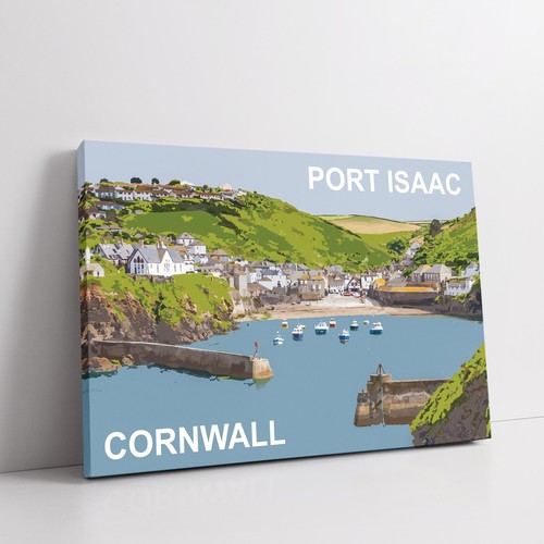 Port isaac harbour - isaac, harbour,