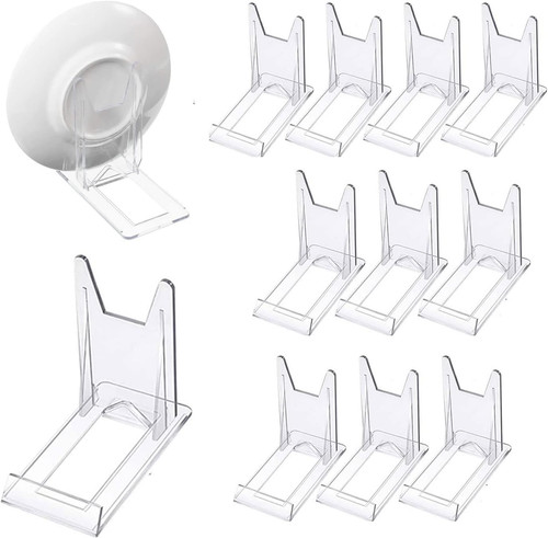 Clear plastic display stand - display,