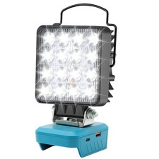 For Makita LXT BL18 18V Battery Cordless LED Work Light Lamp w/ USB & Type-C