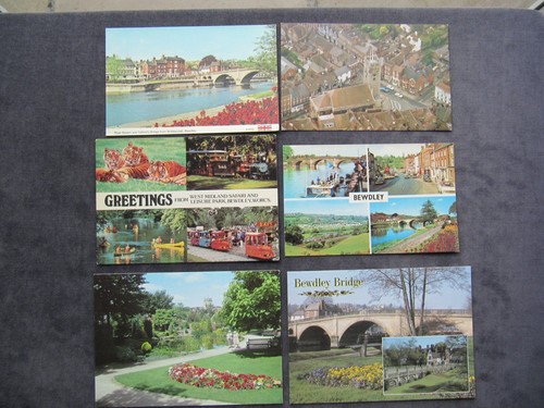 Postcards bewdley worcs - of, bewdley,