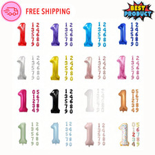 Large Number Balloons 40 Inch