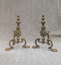 Lovely Pair of Antique Brass