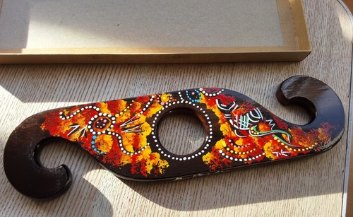 Australian artists wooden hand - artists,