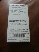 MUSE Psycho Tour Manchester