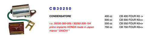 Cb30250 replacement capacitor - replacement,