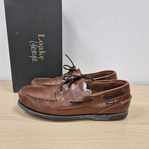 Loake 524ch brown - waxy, leather