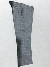 blue check jacamo suit trouser