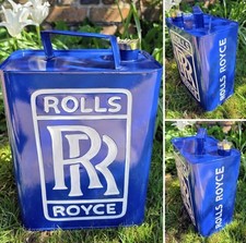 Vintage Style Blue Roll Royce