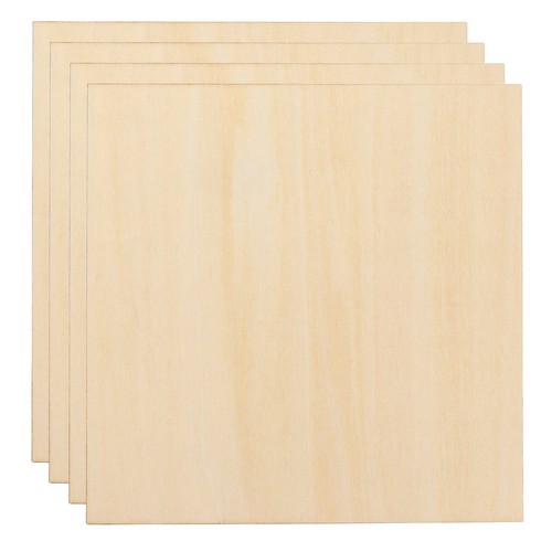 4pcs 2mm basswood plywood - 4pcs,