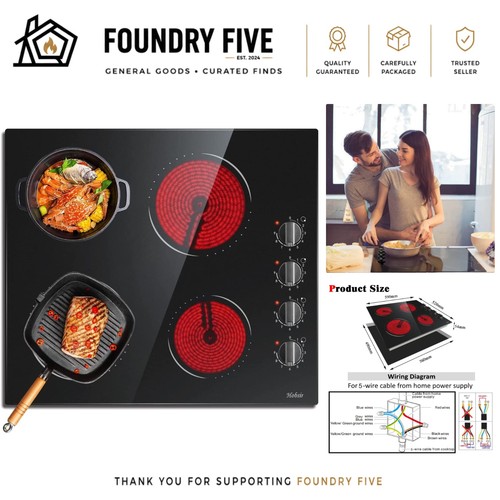 Versatile 60cm electric hob - versatile,