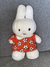 Vintage Miffy red Flower Dress