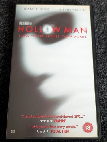 Hollow man vhs video cassette - hollow,
