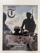 V Rare Weekend Telegraph Magazine Issue No.1 Vietnam War Cover First Issue 1964