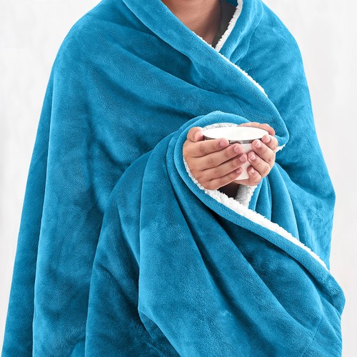 Extra thick sherpa blanket - sherpa,