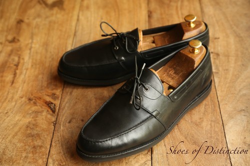 John lobb black - john, leather