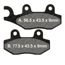 Sinter brake pads ebc - brake, hh