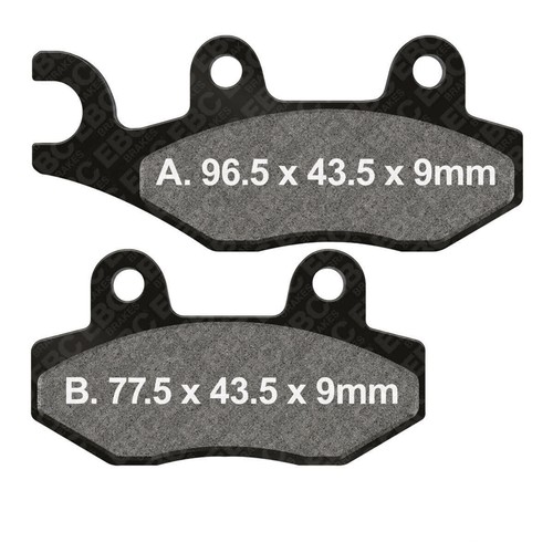 Brake pads sinter ebc - brake, hh