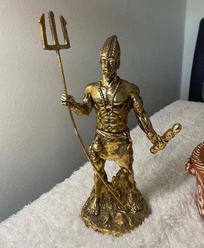 Gold mythology warrior - gold,
