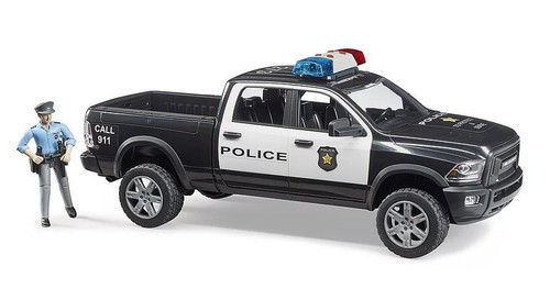 Bruder ram 2500 police truck - police,