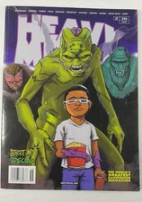 Heavy metal comic - metal, street