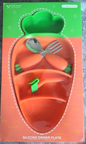 Baby suction plate carrot - baby,