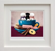 A cup of Love By Doug Hyde. FRAMED, New with COA