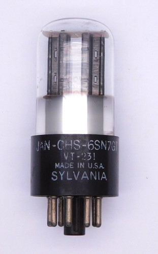 Sylvania jan chs 6sn7gt 231 - jan, vt-231