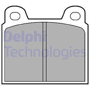 New brake pad set disc - new,