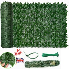 3M-30M Artificial Ivy Leaf Hedge Roll Privacy Fence Screen Wall Landscape Screen