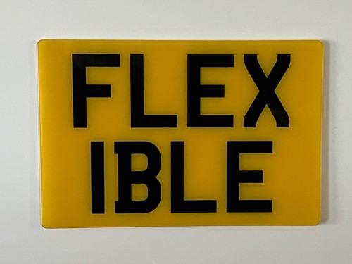 Plain flexible show - plain,