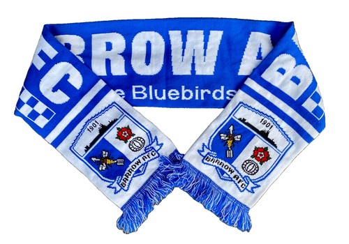 Barrow afc football scarf - afc,