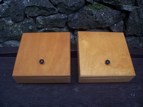 Pair old wooden - old,